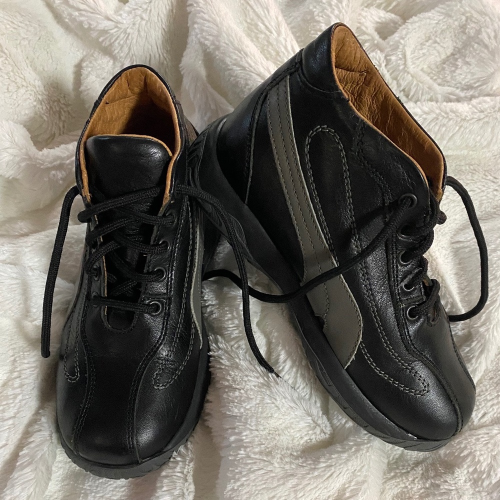 Black Boys Ankle Boots